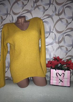 В'язаний жовтий светр від jean batiktryk pascale р.s