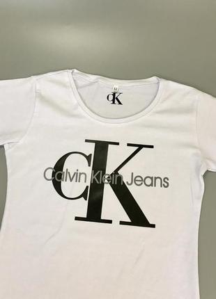 Женские брендовые футболки calvin klein и tommy hilfiger, турция, хлопок, котон, томми халфигер, кельвин клейн5 фото