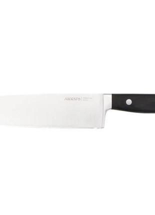 Кухонний кухарський ніж 20,3 см ardesto black mars ar2031sw