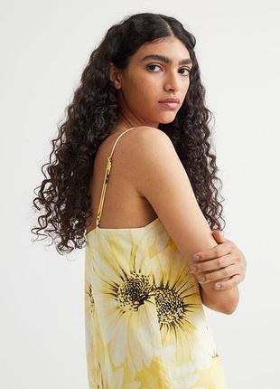 Сукня льон h&m 3