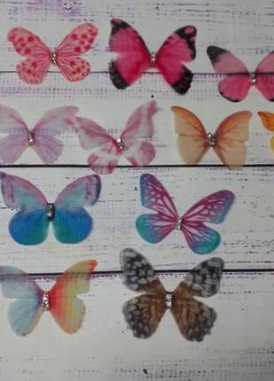 Шифоновые бабочки2 фото