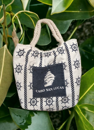 Сумка- шоппер, эко- сумка ,торба пляжная cabo san lucas5 фото
