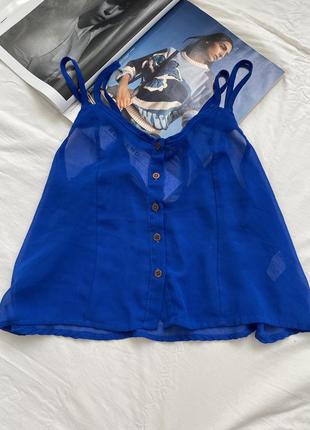 Прозорий топ