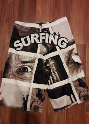 Мужские  и подростковые пляжные шорты airidago 3 цвета2 фото