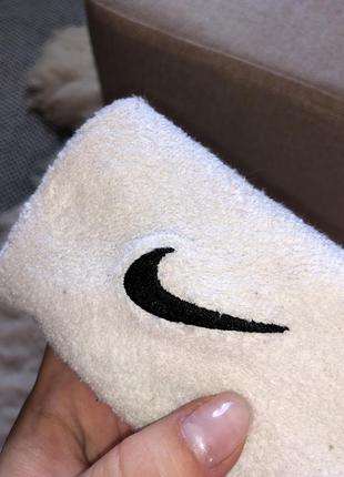 Nike оригинал махровая повязка на руку спортивная6 фото