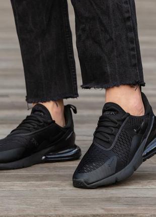 Кросівки nike air max 270 all black 1340