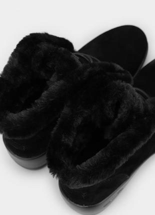 Жіночі черевики skechers / черевики чорного кольору5 фото