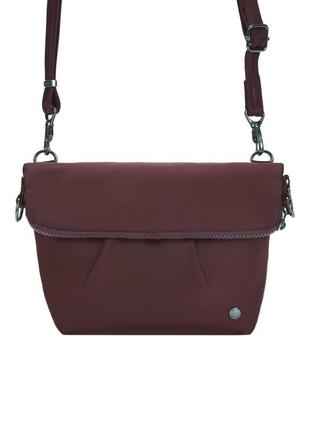 Жіноча сумка через плече "антизлодій" citysafe cx convertible crossbody, 6 ступенів захисту
