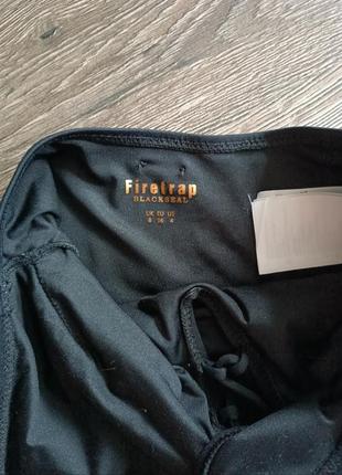 Купальник черный слитный firetrap6 фото