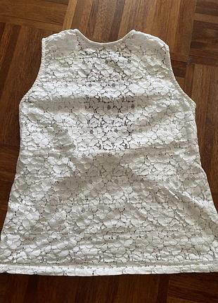 Базова майка мереживо zara collection s