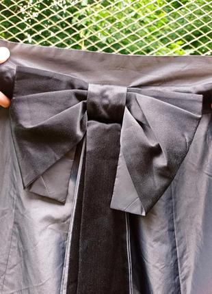 Karen millen шелковая юбка плиссе шелк мюбка миди s xs4 фото