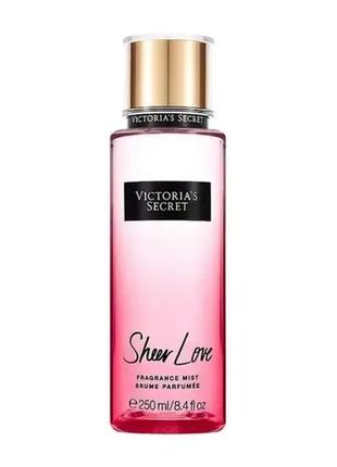 Спрей для тіла парфумований victoria s secret sheer love