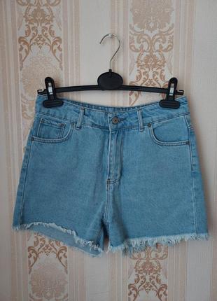 Джинсові шорти mom
