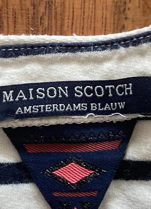 Реглан бавовняний дизайнерський maison scotch ( scotch & soda)  46-48 нідерланди 🇳🇱 3