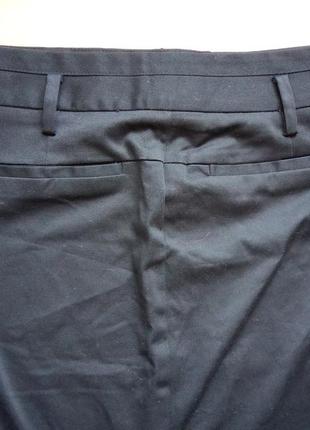 Классическая юбка карандаш р.м zara идеальная посадка стрейч коттон, нюанс3 фото