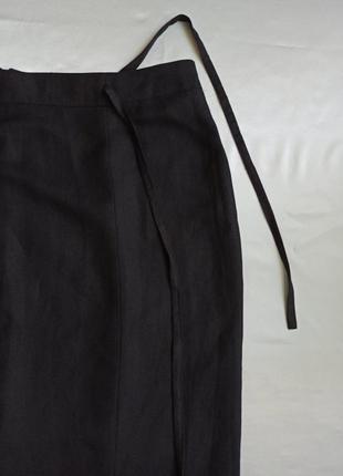 Макси юбка из крапивы (натуральное волокно)4 фото