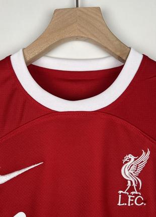 Дитяча футбольна форма ліверпуль сезон 23/24 найк liverpool nike футболка шорти екіпіровка для дітей4 фото