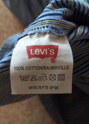 Винтажная рубашка овершот levis6 фото