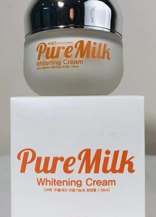 Отбеливающий крем anjo professional pure milk whitening cream1 фото