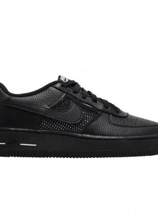 Nike air force 1 lv8 gs’mesh pocket - black' unisex.размер 40(25см)