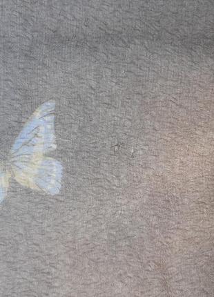 Витончений шарф-павутинка метелики signare шовк8 фото