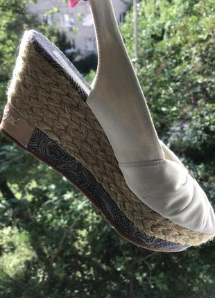 Босоножки napapijri на танкетке