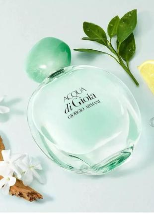 Свежая туалетная вода на лето в стиле giorgio armani acqua di gioia,цитрусовый аромат