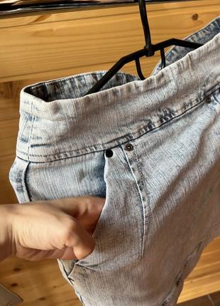 Снижки🧨🧨🧨крутая удлиненная джинсовая юбка9 фото