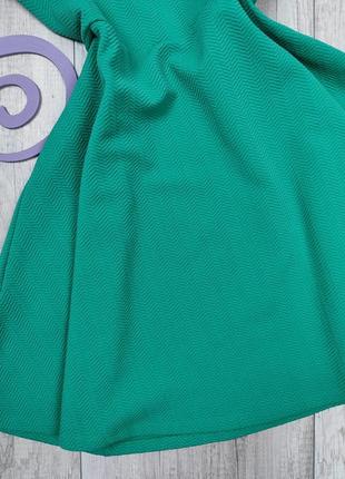 Жіночий зелений сарафан клеш на бретелях h&m розмір l4 фото