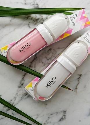 Бальзам для губ kiko milano lip volume №02 transparent 6,5 мл2 фото