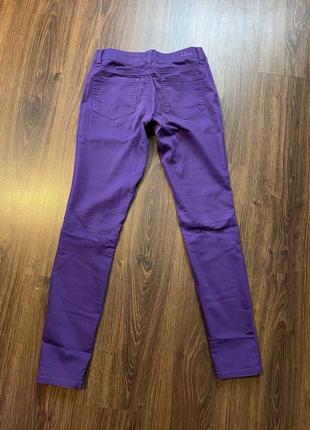Яскраві фіолетові штани під джинс l.e.i ashley3 фото