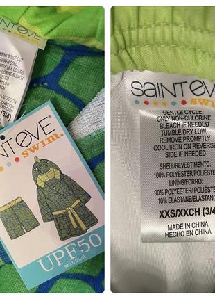Пляжний набір з 2х предметів халат шорти saint eve сша 🇺🇸10 фото