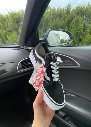 Замшевые, черные кеды vans old skool, натуральная замша, наложенный платеж3 фото