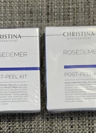 Набір для догляду за шкірою після пілінгу christina rose mer post-peel kit
