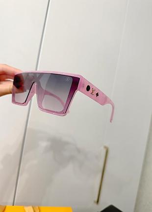 Розовые солнцезащитные очки louis vuitton2 фото