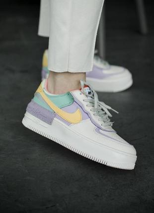 Кросівки nike air force 1 shadow pale ivory