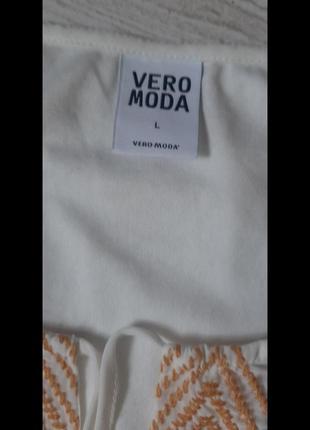 Платье сарафан с вышиванкой vero moda4 фото