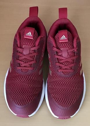 Кроссовки adidas красно-бордовые2 фото