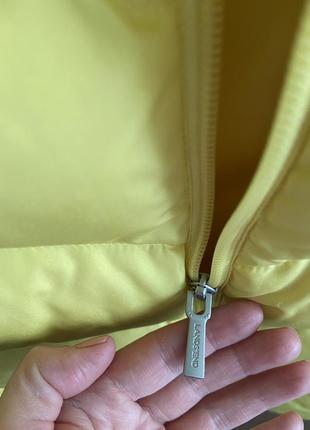 Нова, жіноча пухова жилетка lands' end women yellow vest s/m6 фото