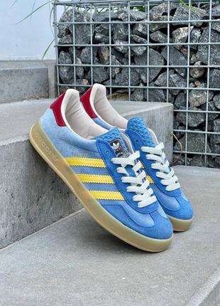 Кросівки adidas x gazelle blue