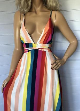 Пляжна сатинова сукня2 фото