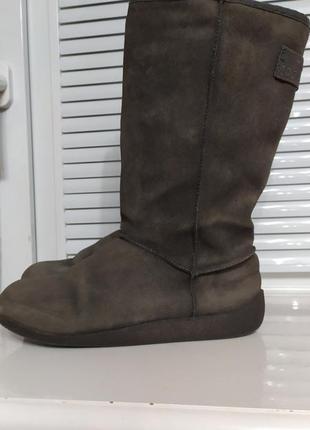 Чоботи замшеві