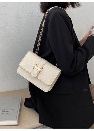 Городская женская сумочка из качественной эко-кожи2 фото