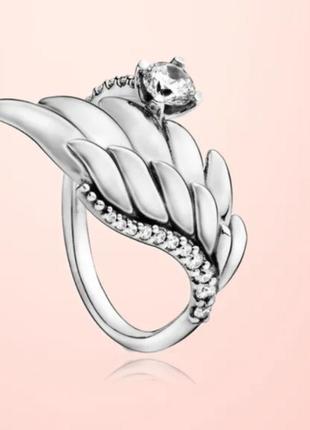 Срібло каблучка кільце перстень кольцо крило янгол ангел крила 925 срібло