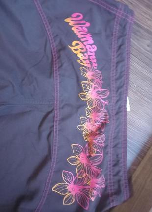 Шорты женские коричневые гавайские