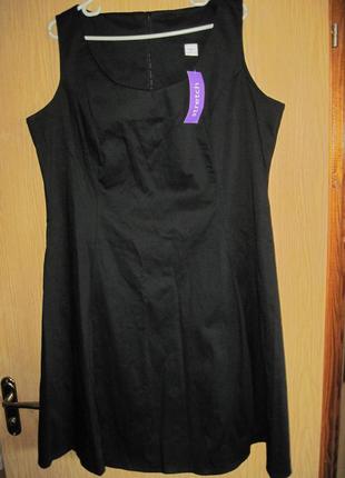 Новое черное стрейчевое платье "new look" р.566 фото