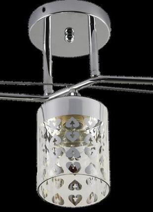 Люстра потолочная на 3 плафона sirius (191443/3)2 фото