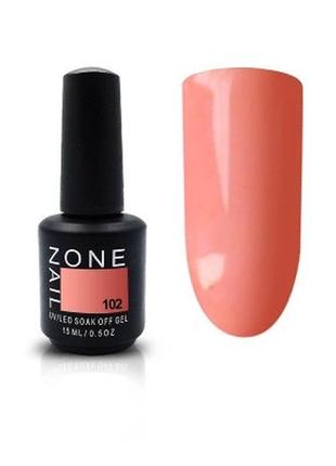 Гель лак one nail персиковый