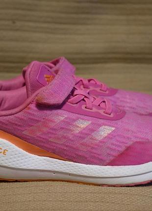 Легкие амортизирующие  текстильные кроссовки adidas bounce pink eq21 36 р.5 фото
