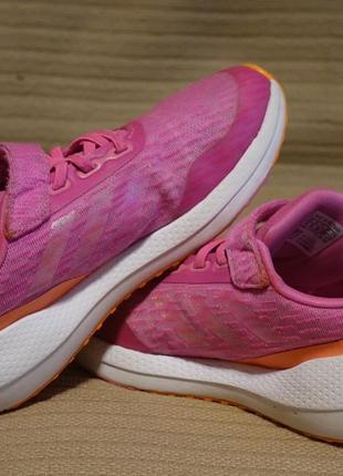 Легкие амортизирующие  текстильные кроссовки adidas bounce pink eq21 36 р.